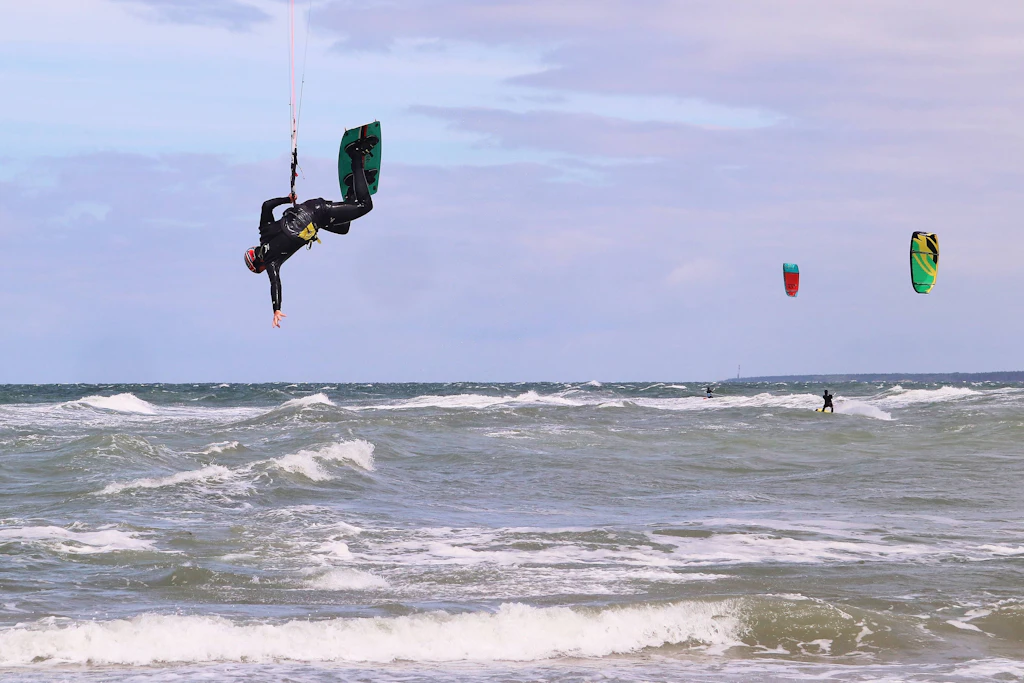Kite-Surfer auf der Ostsee