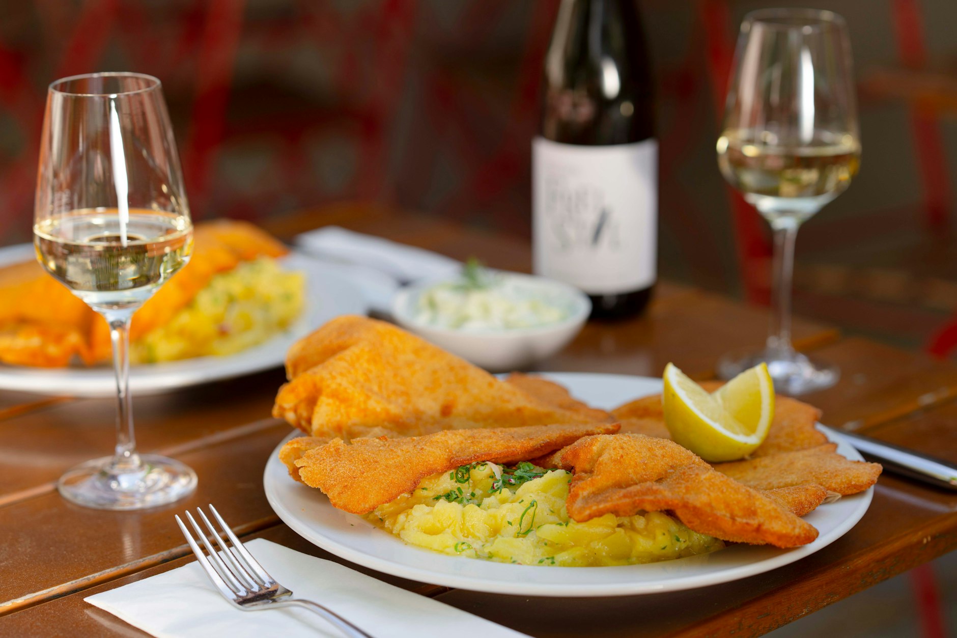 Kein Sellerie- oder Sojaschnitzel, sondern nach über einem Jahrzehnt mal wieder das echte.