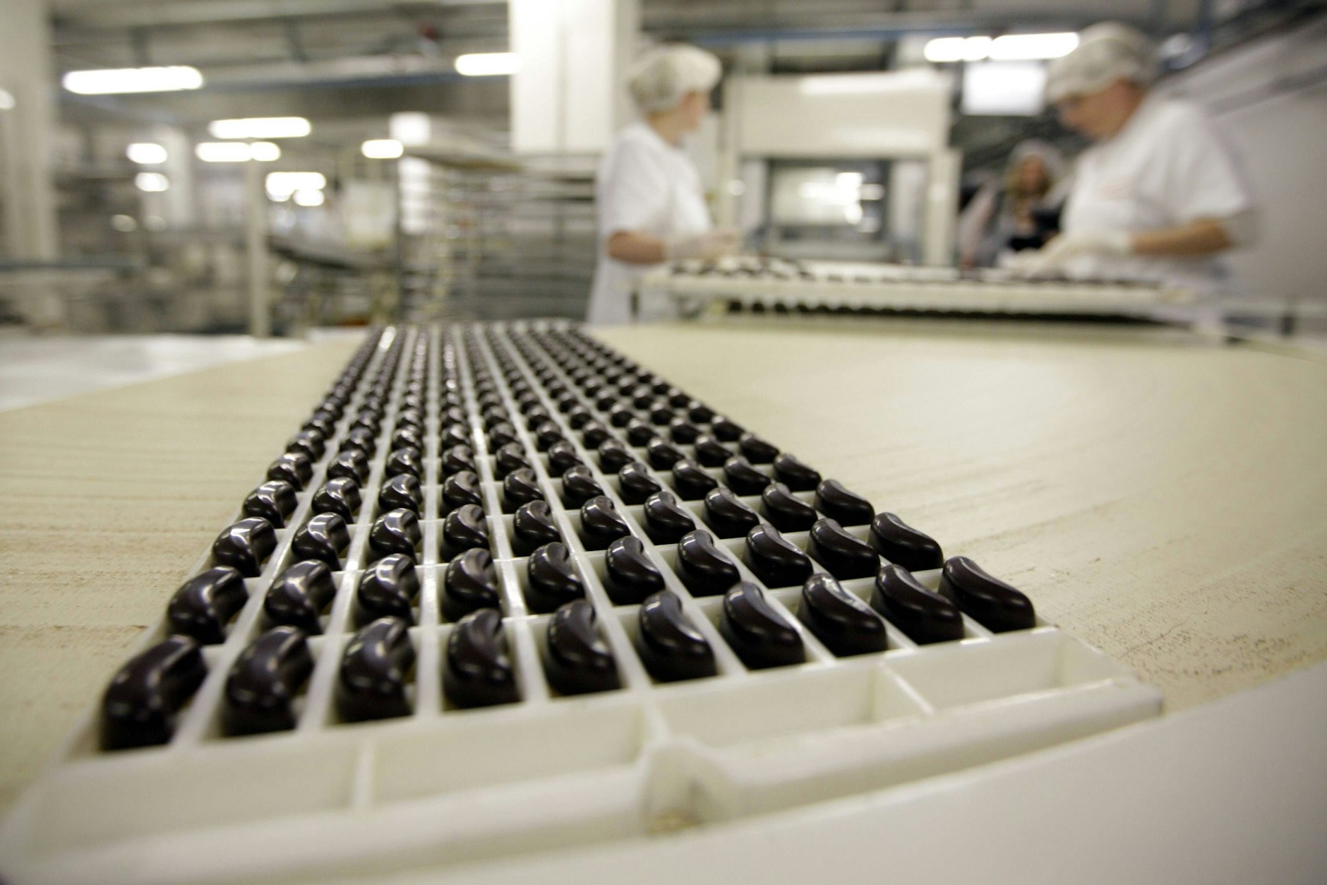 Weinbrandbohnenproduktion in Delitzsch