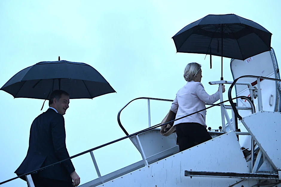 Vielreisende: EU-Kommissionspräsidentin Ursula von der Leyen