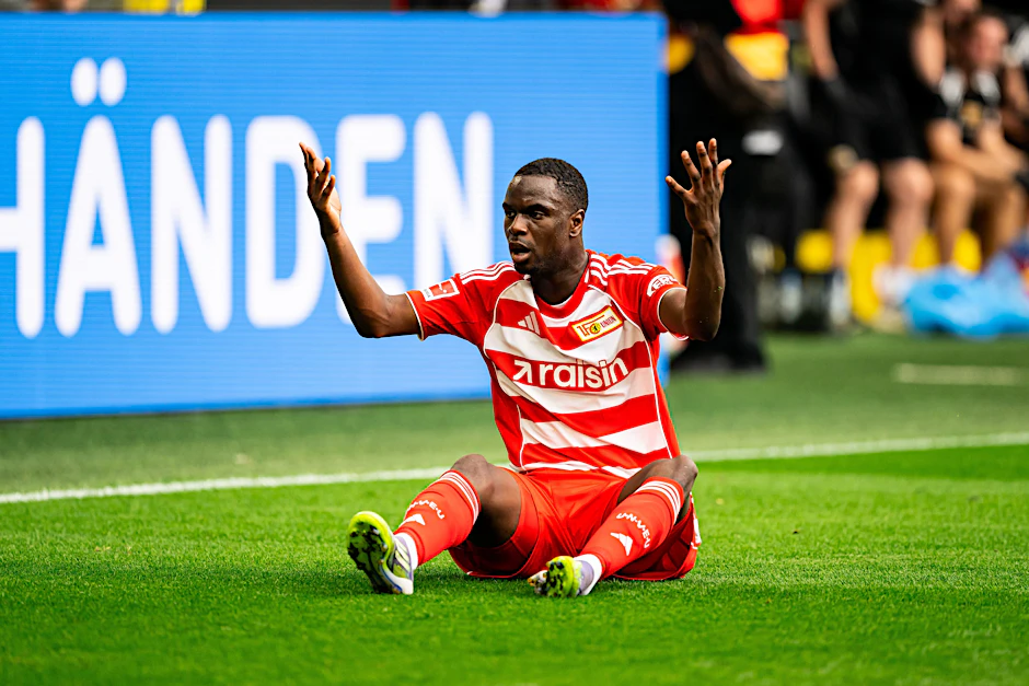 Glücklos bei der Niederlage gegen Borussia Dortmund, aber Ilyas Ansah kann für den 1. FC Union Berlin ein Glücksgriff werden.