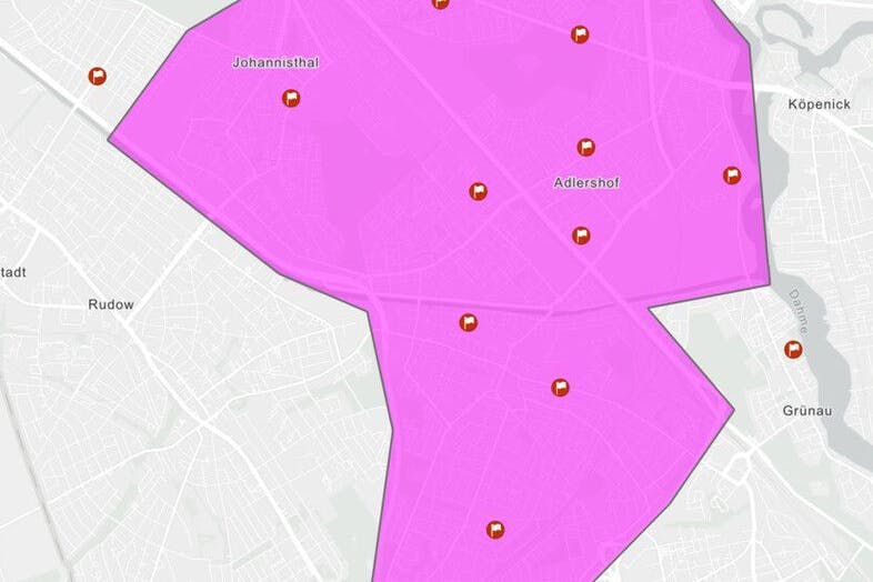 Notrufannahmepunkte der Berliner Feuerwehr