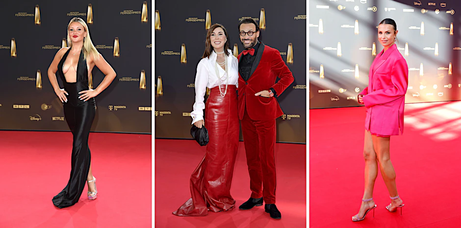 Pailletten-Plage und Dekolleté-Desaster: Das waren die Tops und Flops beim Deutschen Fernsehpreis