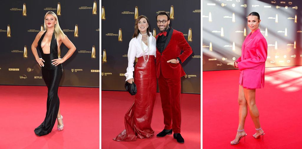 Pailletten-Plage und Dekolleté-Desaster: Das waren die Tops und Flops beim Deutschen Fernsehpreis