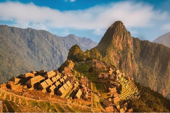 Gelandet in Machu Picchu, mitten in der Inka-Zeit.