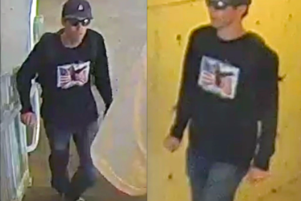 Die vom FBI in Salt Lake City auf X veröffentlichte Aufnahme zeigt eine Person von Interesse im Zusammenhang mit dem tödlichen Schuss auf Charlie Kirk an der Utah Valley University.