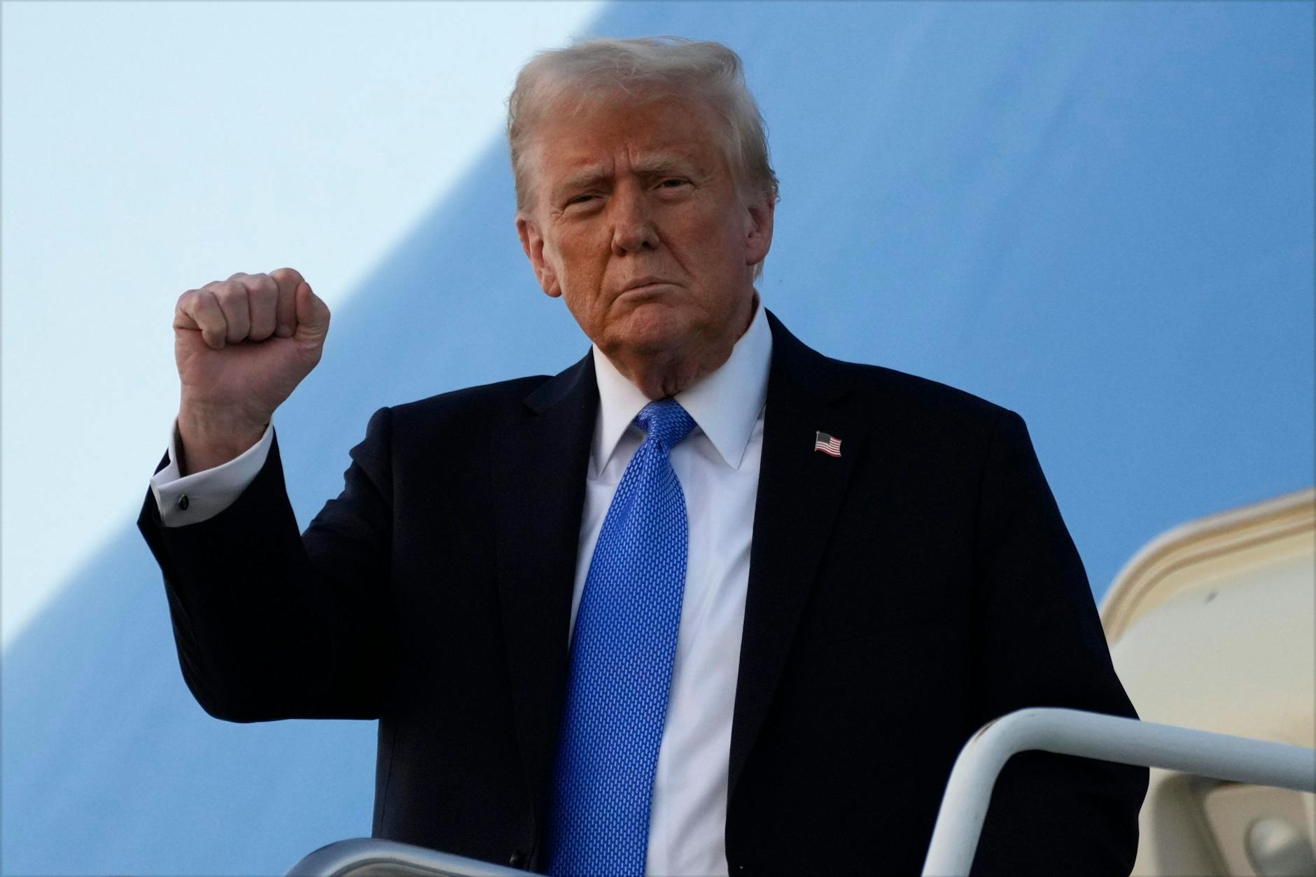 War sich schnell sicher, in welchen politischen Kreisen der Täter zu suchen ist: US-Präsident Donald Trump