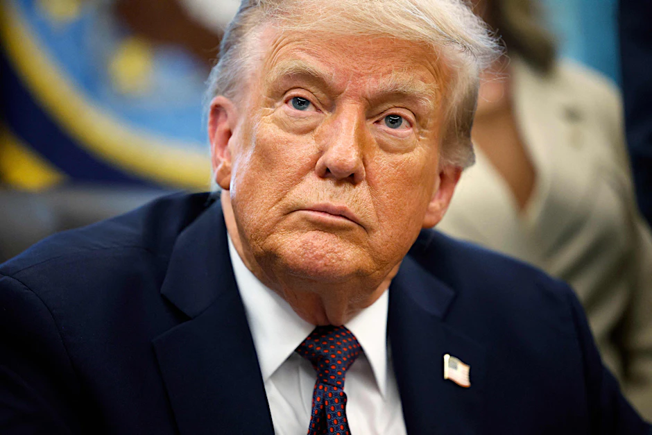 US-Präsident Donald Trump nahm laut US-Medienberichten nicht an einer Gedenkveranstaltung für Charlie Kirk teil.