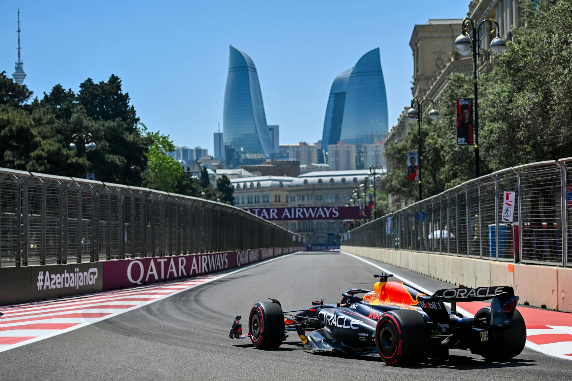 Seit 2016: Formel-1-Rennen in Baku