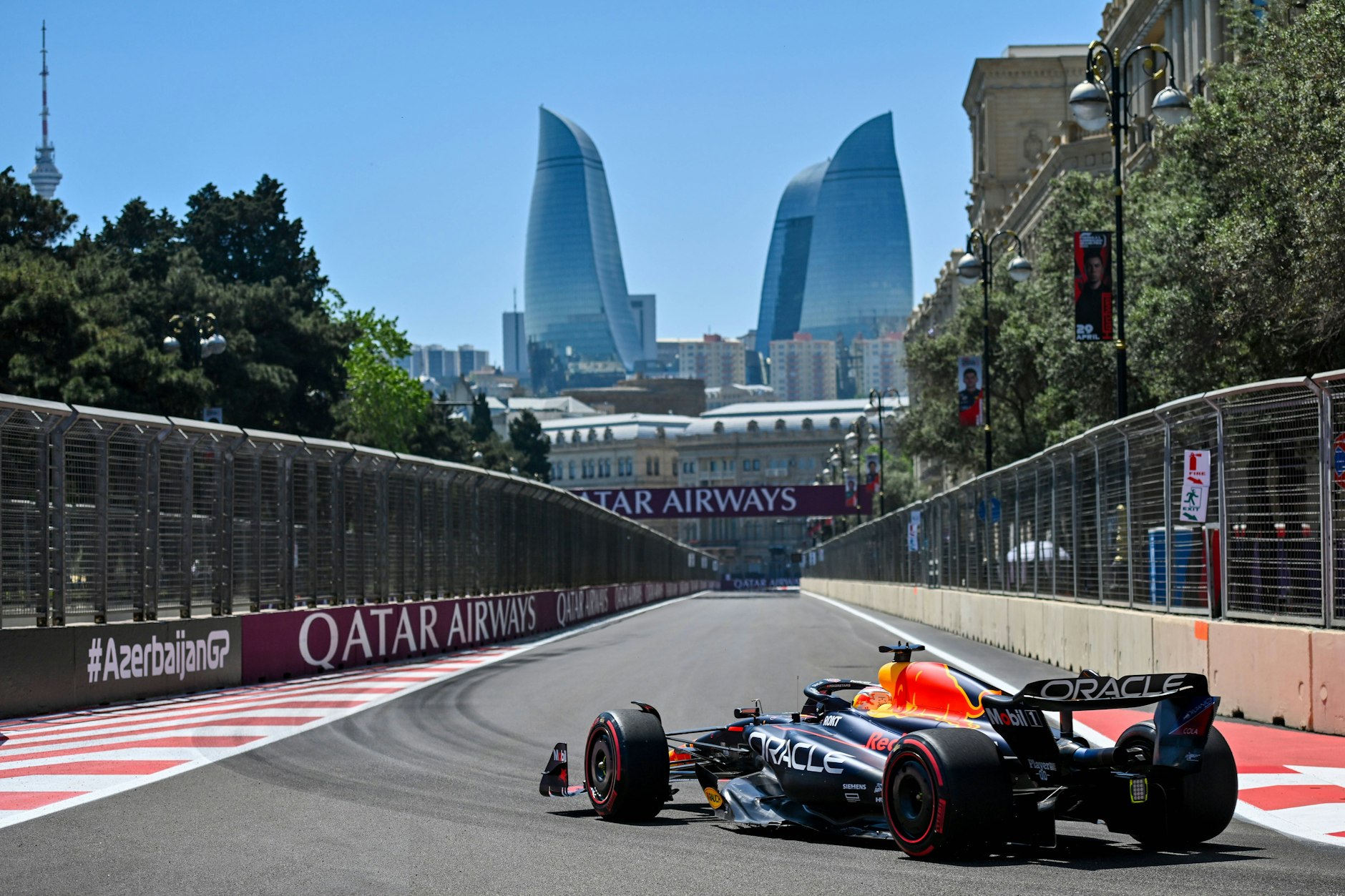 Seit 2016: Formel-1-Rennen in Baku