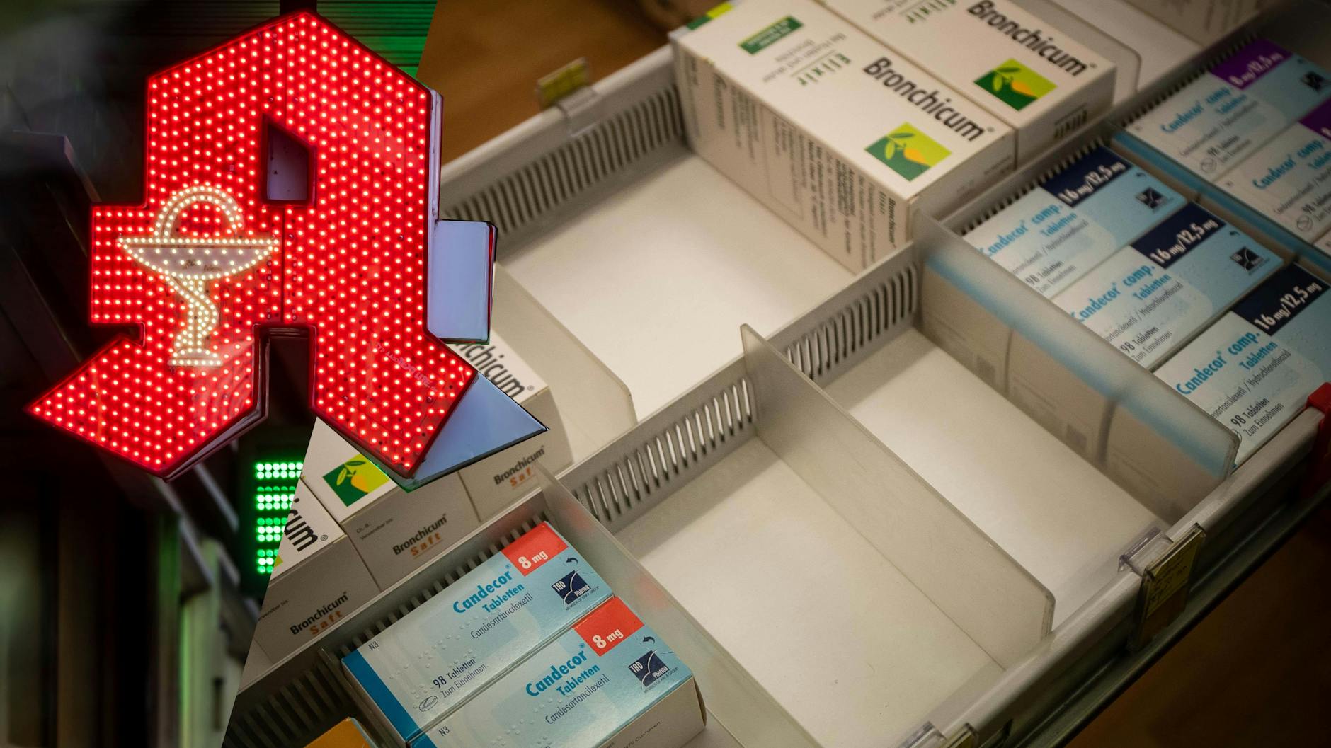 Die Kunden sind krank, die Schieber leer: Immer wieder kommt es zu Engpässen bei Medikamenten. wie gehen Berliner Apotheken damit um?