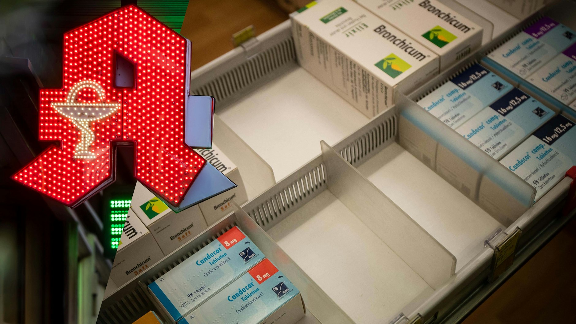 Die Kunden sind krank, die Schieber leer: Immer wieder kommt es zu Engpässen bei Medikamenten. wie gehen Berliner Apotheken damit um?