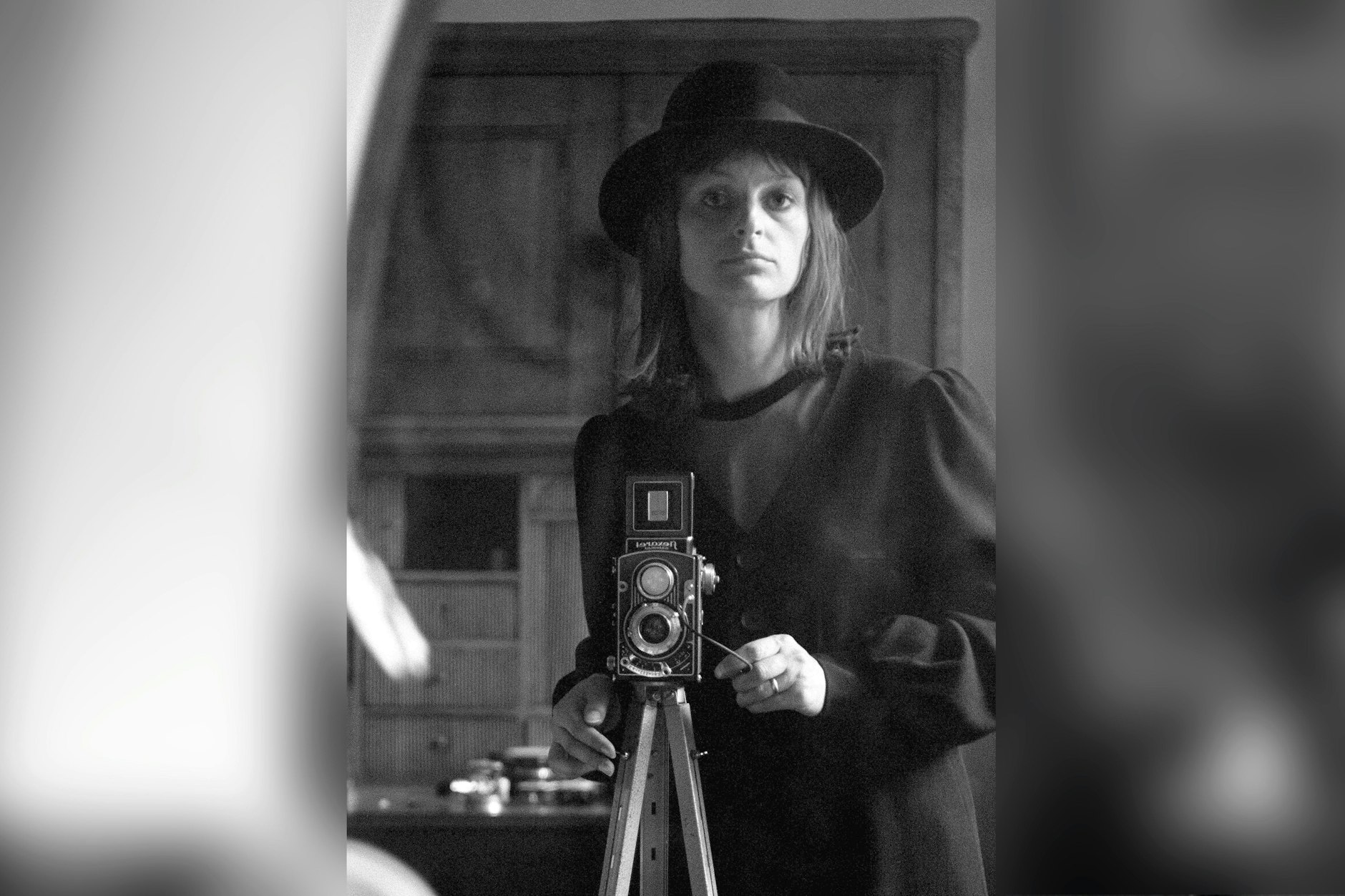 Helga Paris im Selbstporträt. Aufgenommen in Berlin 1968