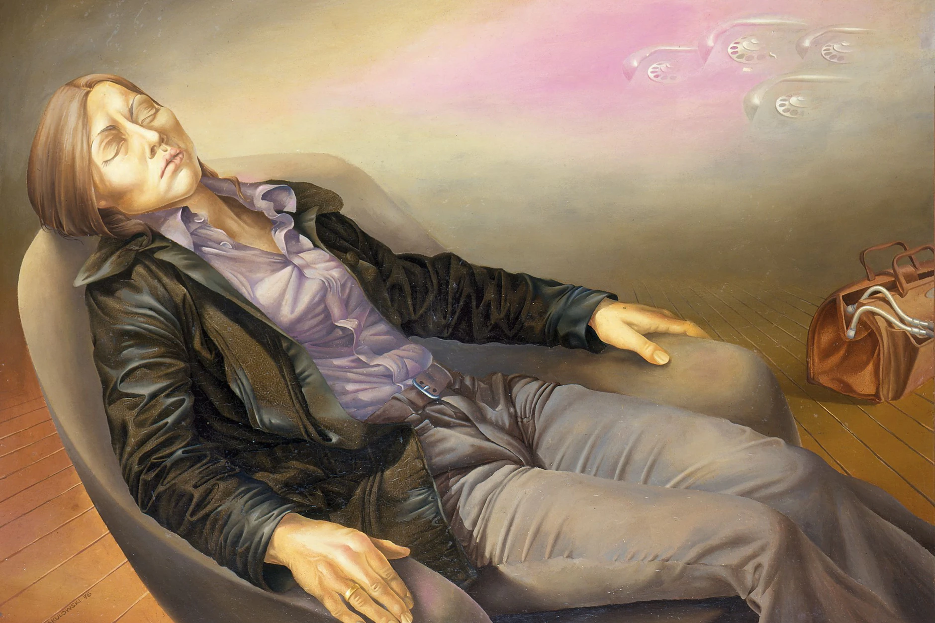 Horst Sakulowskis „Porträt nach Dienst“