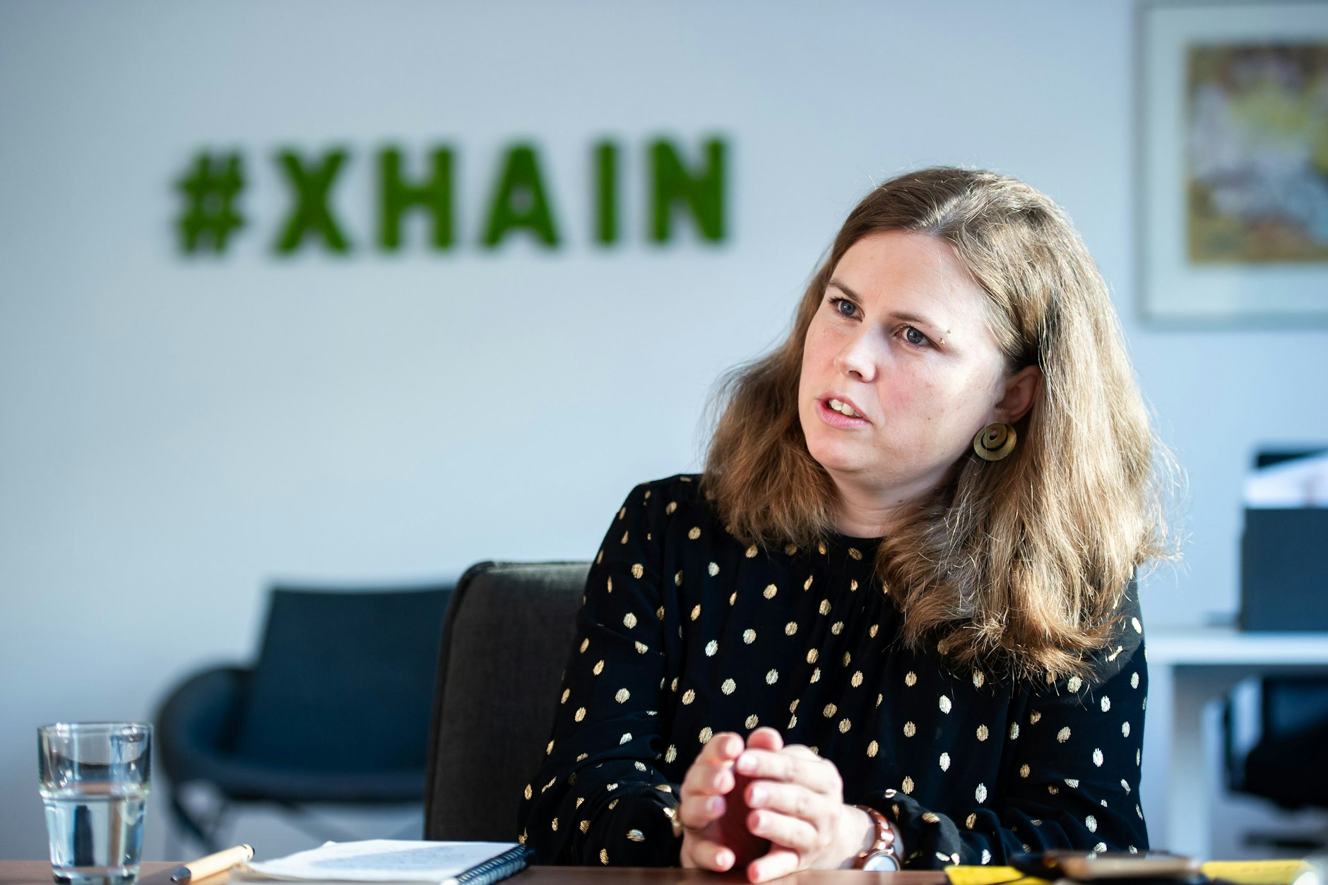 Die Grünen-Bezirksbürgermeisterin von Friedrichshain-Kreuzberg, Clara Herrmann