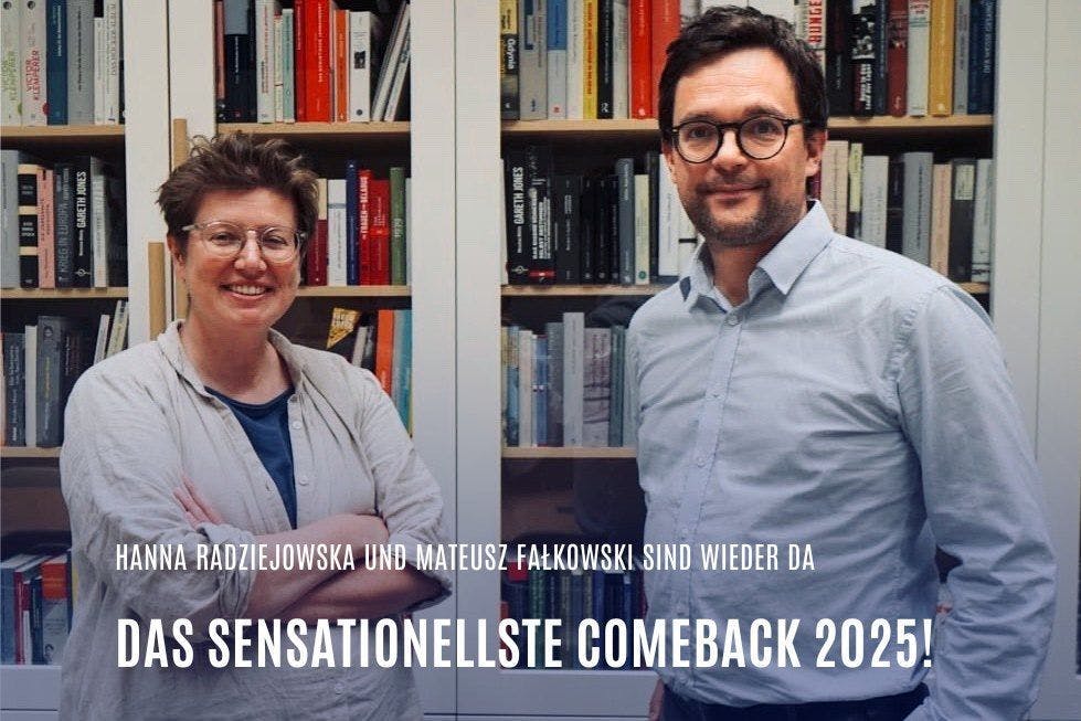 Hanna Radziejowska und Mateusz Fałkowski