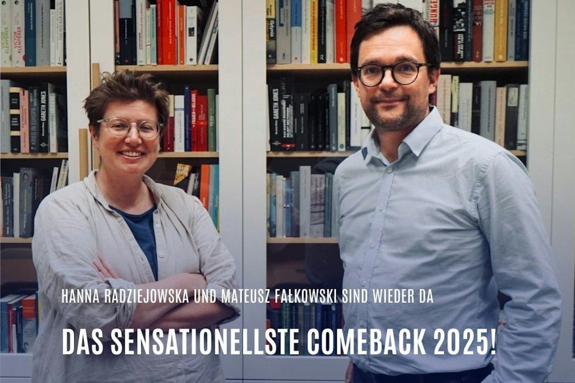 Hanna Radziejowska und Mateusz Fałkowski