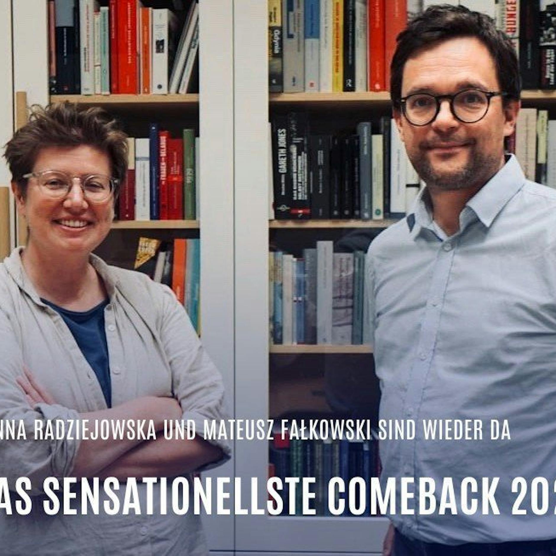 Image - Sensation: Hanna Radziejowska und Mateusz Fałkowski kehren ans Berliner Pilecki-Institut zurück
