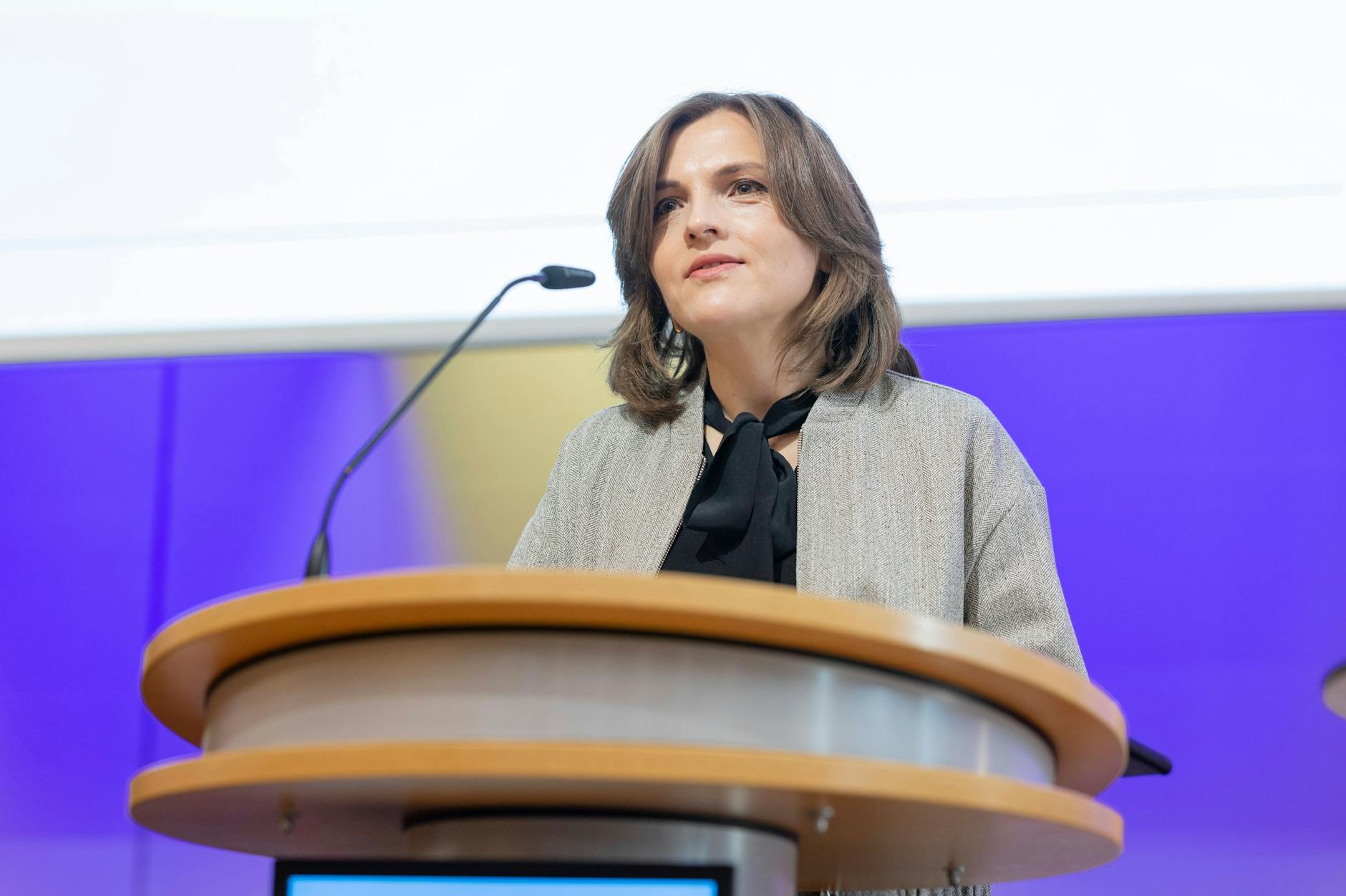 Bemüht, das Positive zu sehen: Elisabeth Kaiser, seit 2025 Ostbeauftragte der Bundesregierung