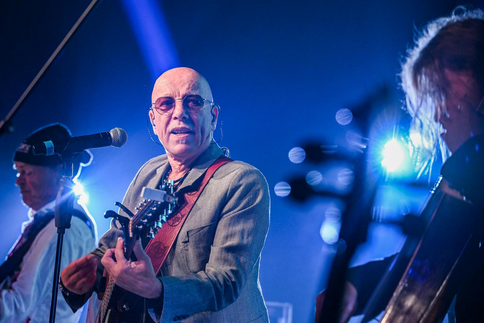 Ex-City-Frontmann Toni Krahl stellte sein Album am 16. September im Palais in der Kulturbrauerei vor.