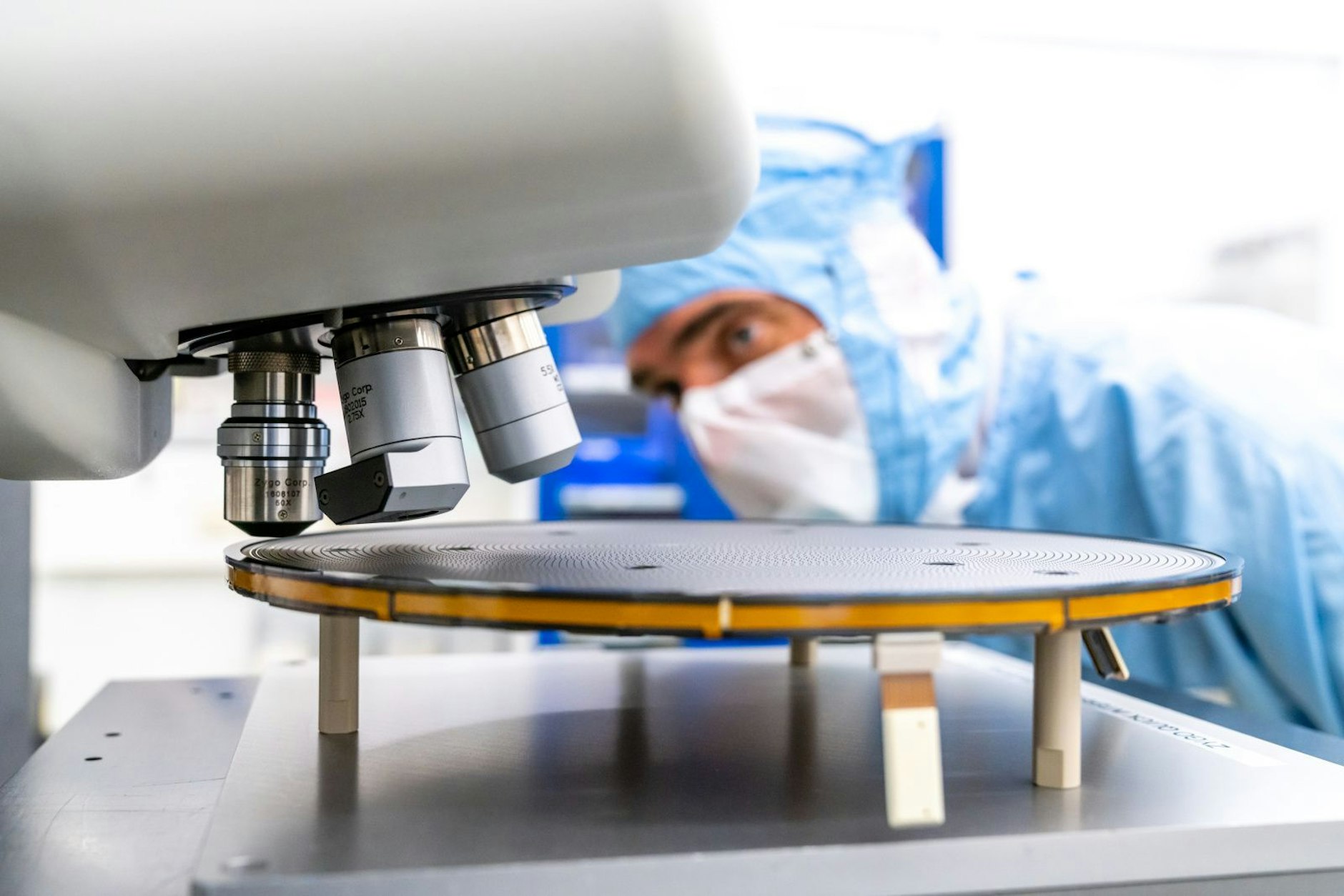 Produktionsablauf beim niederländischen Unternehmen ASML