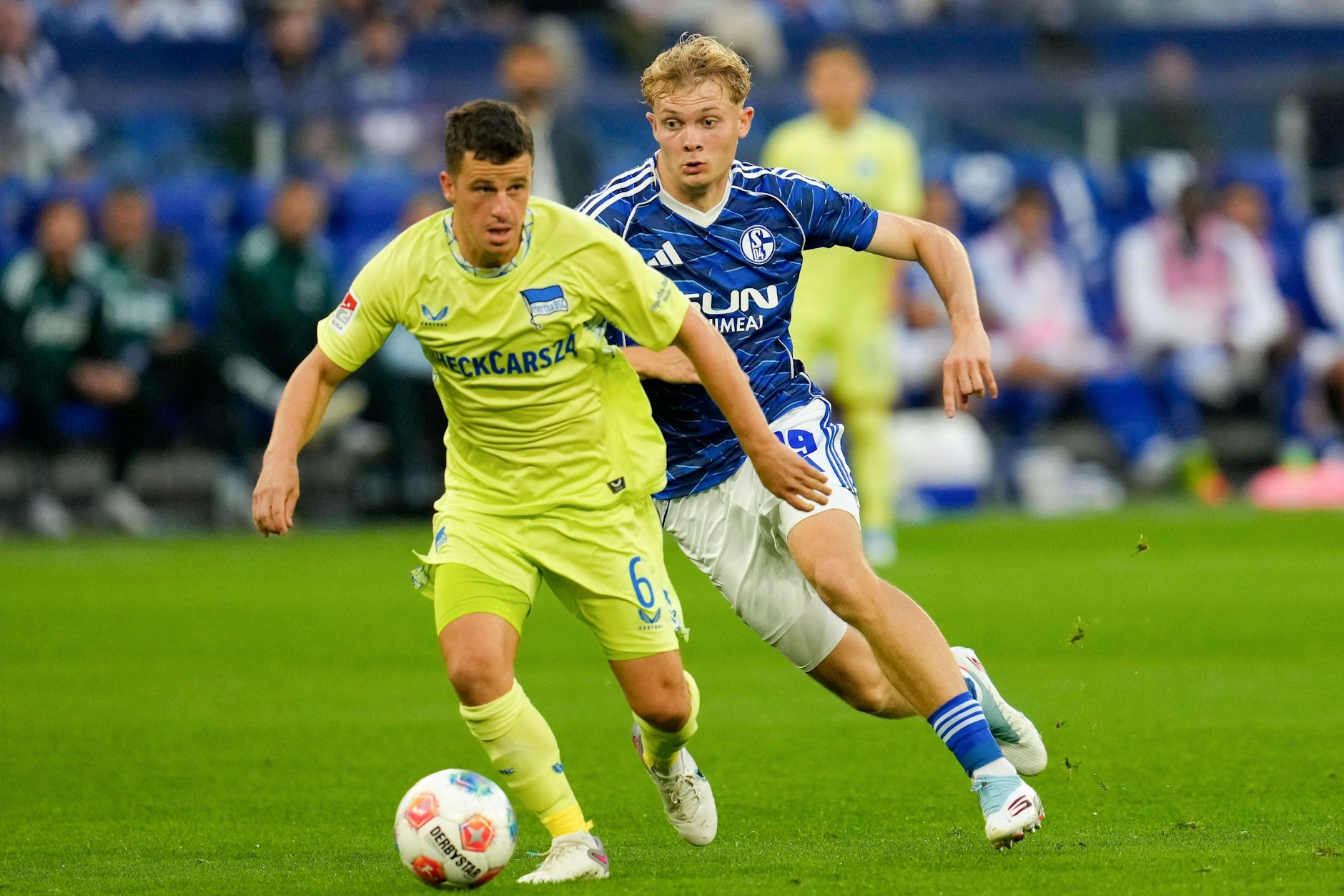 Nur beim Saisonstart von Hertha BSC am 1. August 2025 auf Schalke (1:2) stand Diego Demme für Hertha BSC auf dem Platz.