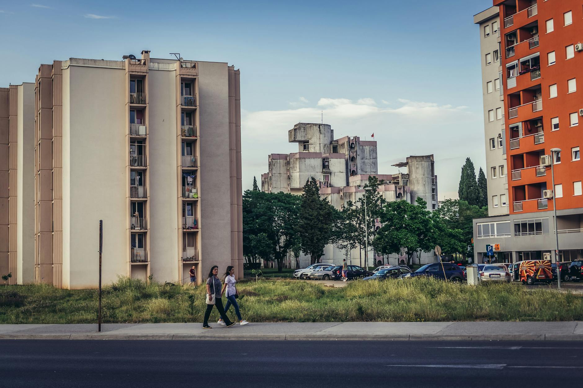 Podgorica, die Hauptstadt von Montenegro