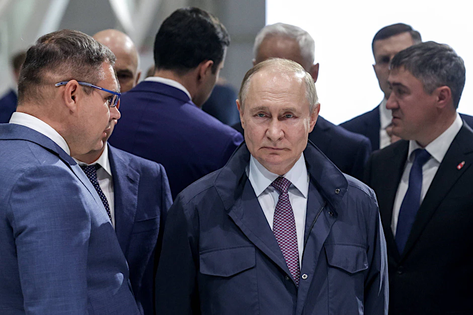 Russlands Präsident Wladimir Putin. Nach einem Vorfall mit mutmaßlich russischen Drohnen in Polen rätseln westliche Geheimdienste, ob der Kreml die Aktion absichtlich ausführte.