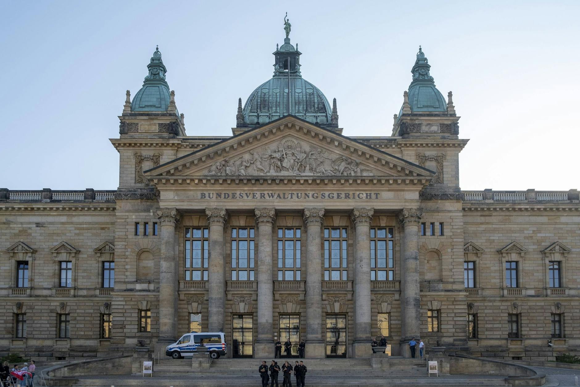 Das Bundesverwaltungsgericht in Leipzig