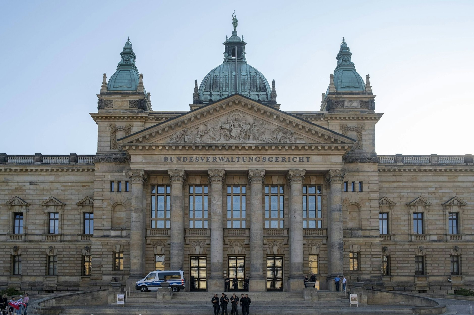 Das Bundesverwaltungsgericht in Leipzig