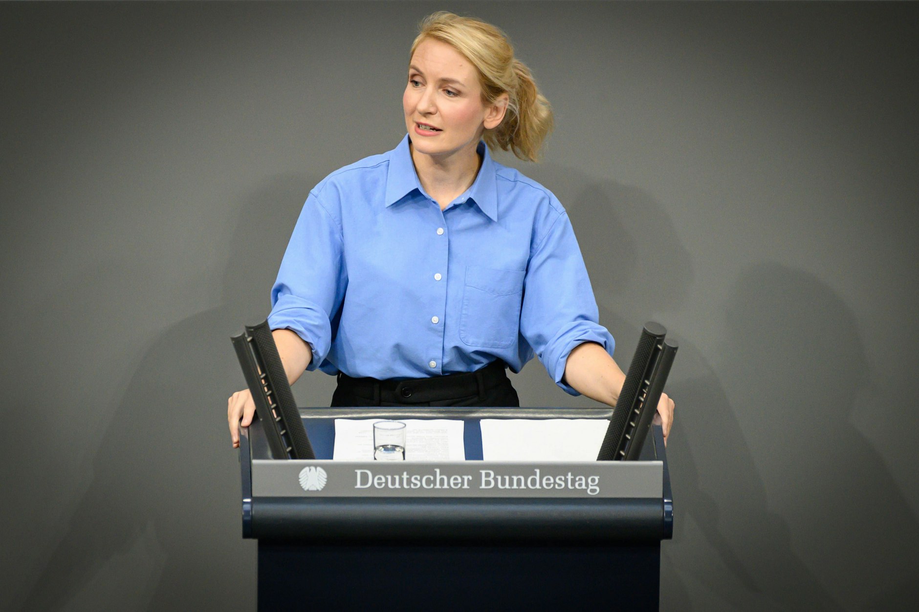 Die Linken-Chefin Ines Schwerdtner fordert eine Anerkennung Palästinas durch die Bundesregierung.