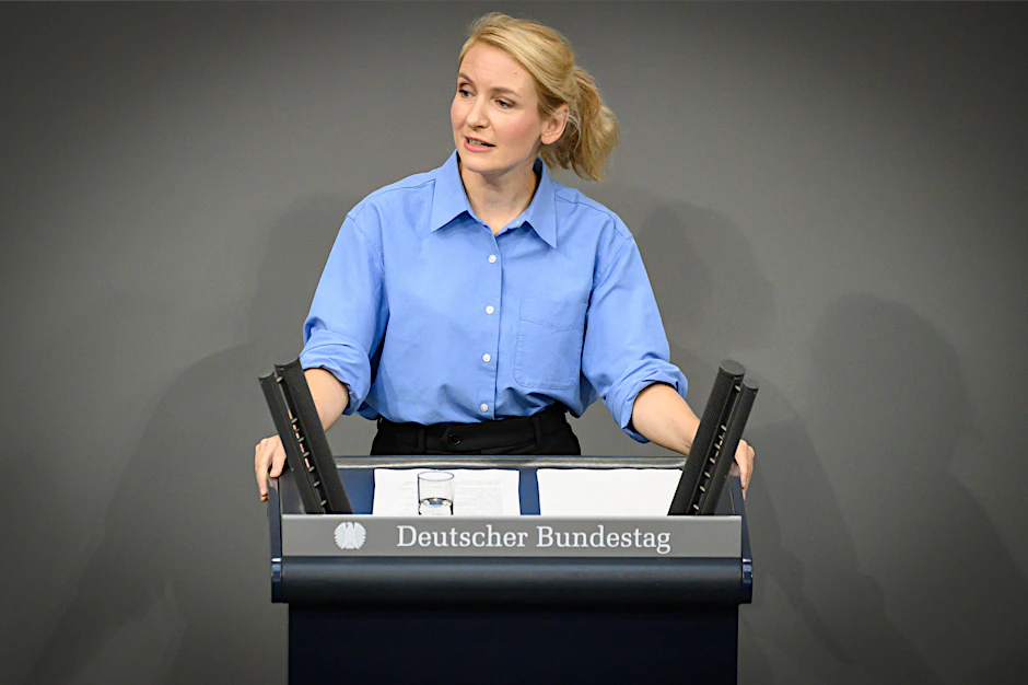 Die Linken-Chefin Ines Schwerdtner fordert eine Anerkennung Palästinas durch die Bundesregierung.
