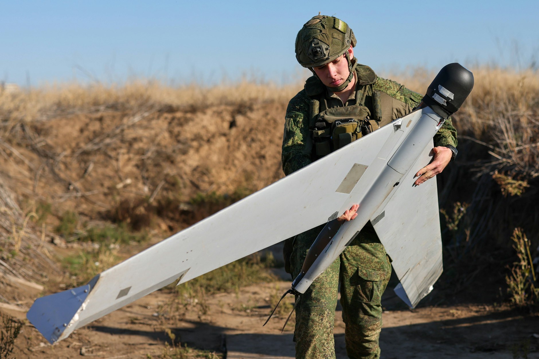 Russland setzt auch in der Ukraine verstärkt auf Drohnen wie diese ZALA-Z-16-Überwachungsdrohne.