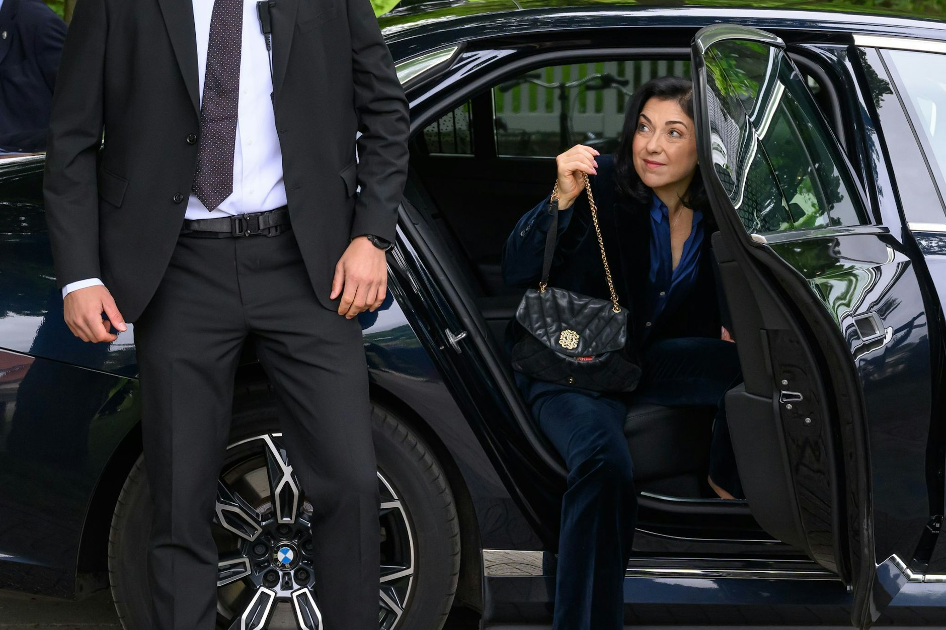 Wirtschaftsministerin Katherina Reiche (CDU) kommt im Juni 2025 zur Konferenz des Ostdeutschen Wirtschaftsforums (OWF) in Bad Saarow.