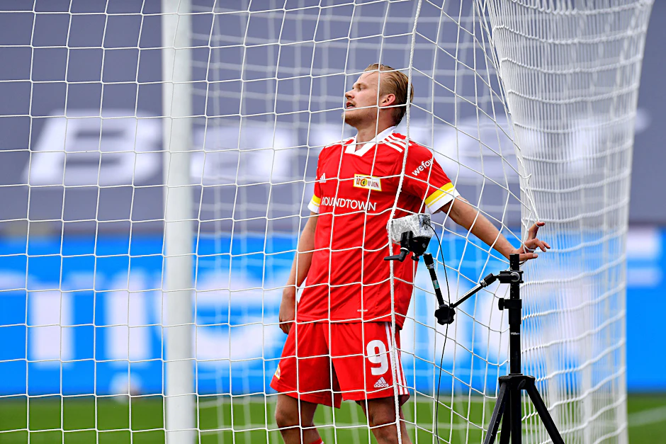 Joel Pohjanpalo war der erste Spieler des 1. FC Union Berlin, dem ein Dreierpack in der Bundesliga gelang.