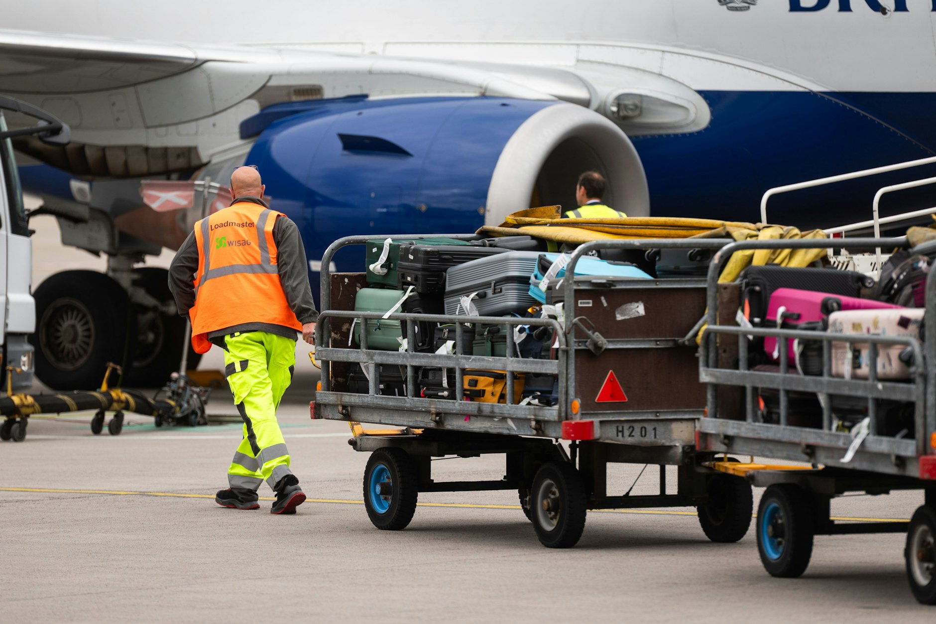 Wegen technischer Probleme: Am Flughafen BER staut sich das Gepäck.