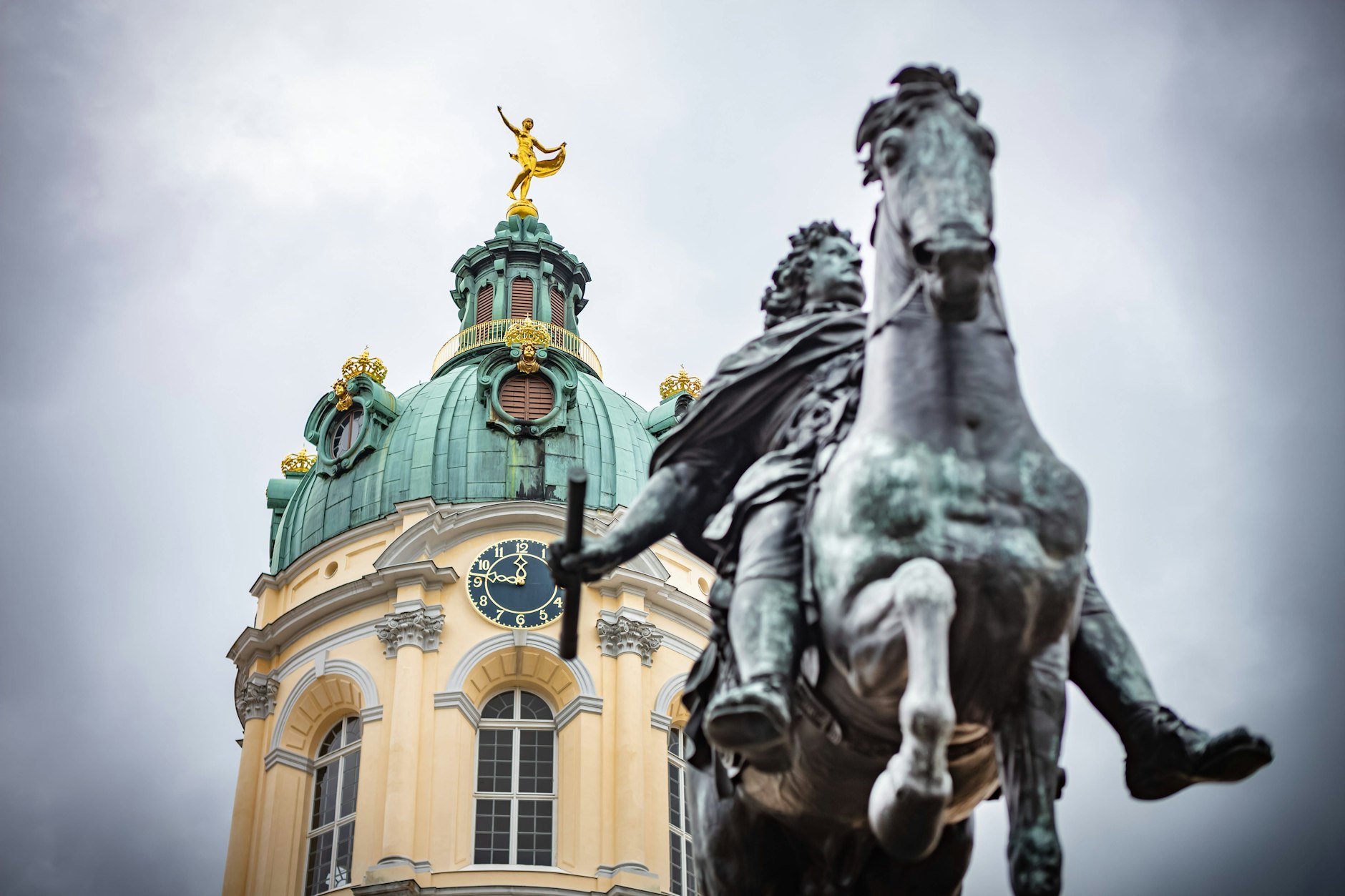 Das Schloss Charlottenburg, eines der Wahrzeichen in dem Ortsteil, in dem auch der Lottomillionär zu Hause ist.