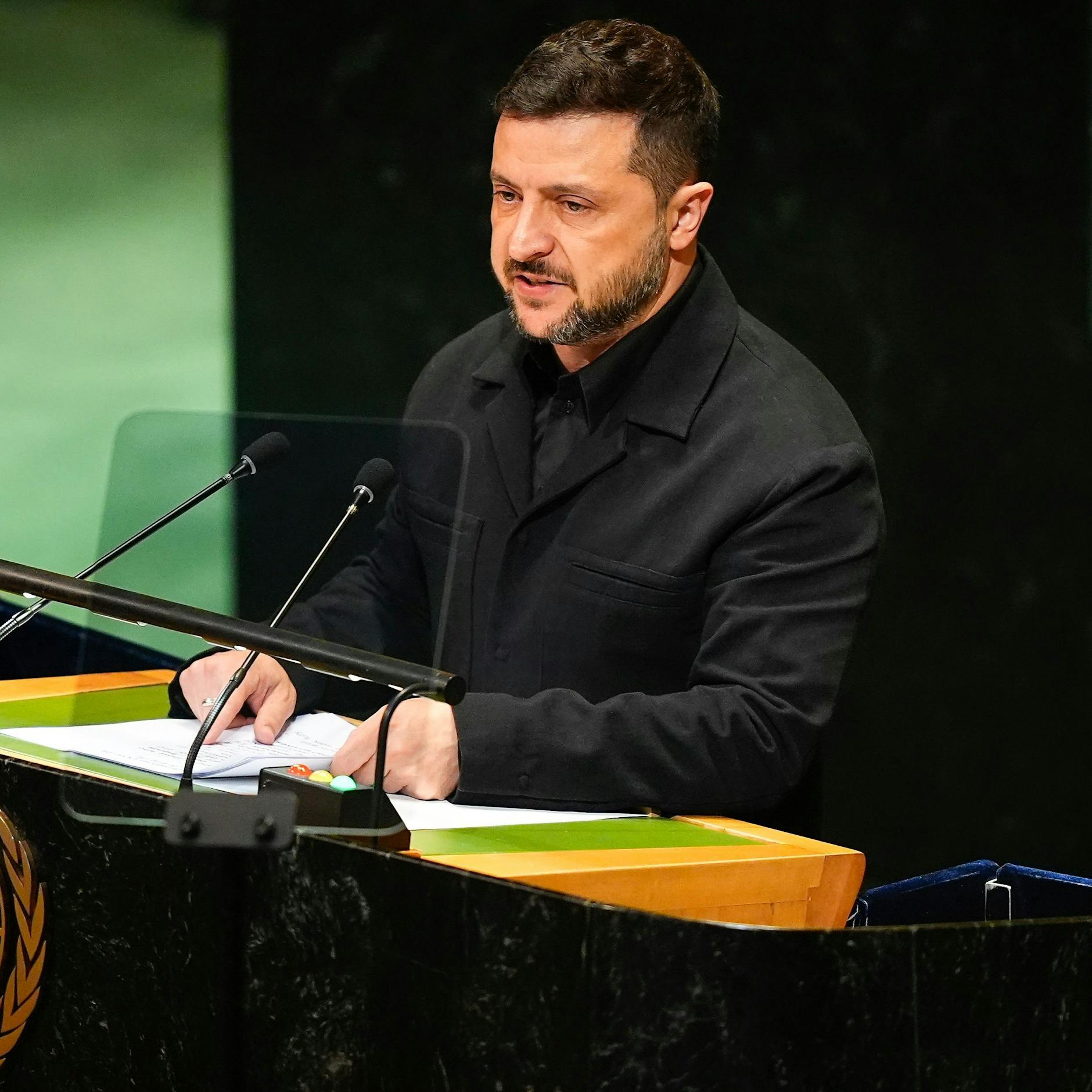 Image - Wolodymyr Selenskyj bei UN-Generaldebatte: „Gott hat Trump vor Attentat gerettet“