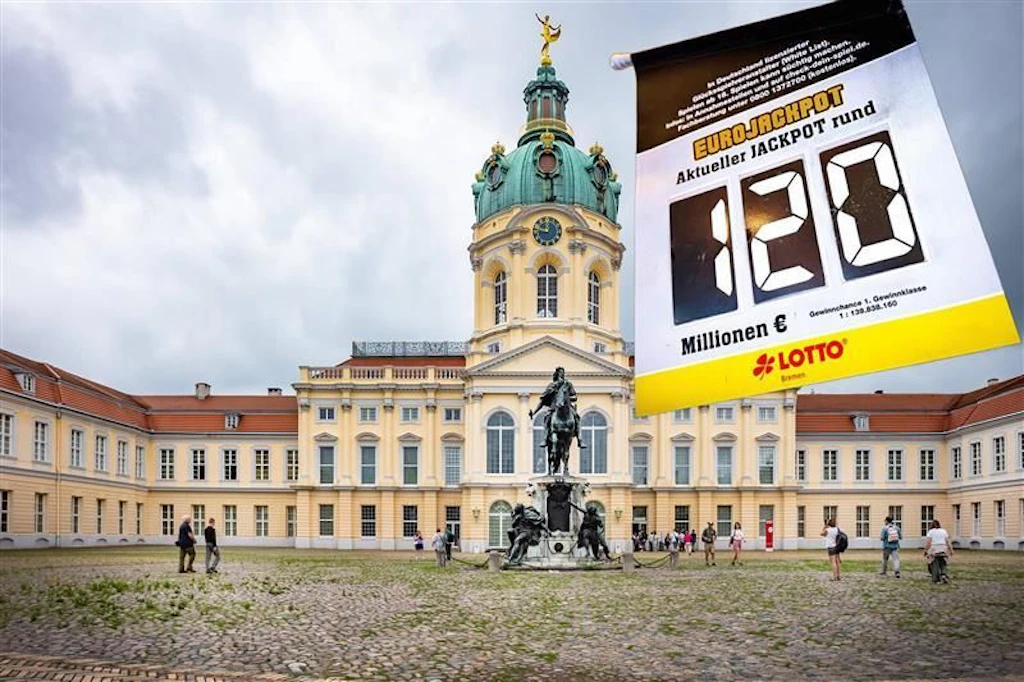 Das Schloss Charlottenburg, eines der Wahrzeichen des Ortsteils, in dem auch der Lottomillionär zu Hause ist.