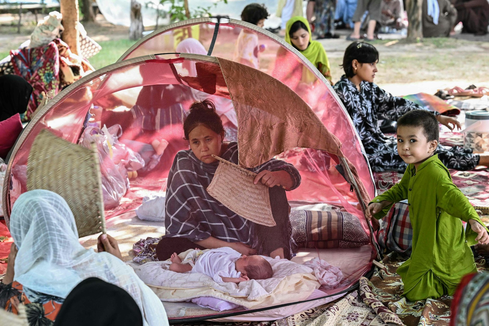 Afghanische Flüchtlinge in Islamabad