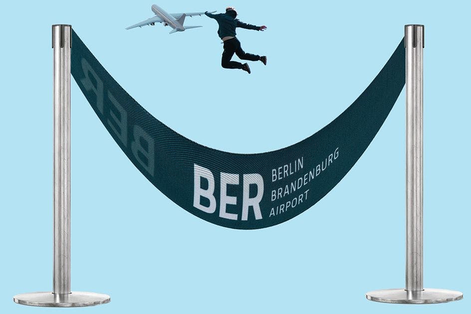 Brav warten in der Schlange? Das kam für unseren Autor nicht infrage.