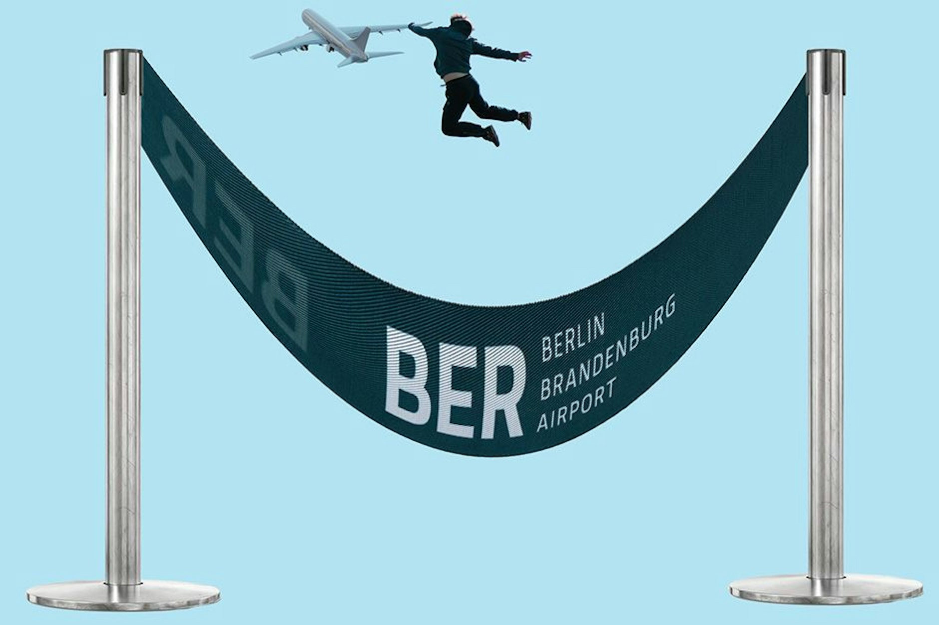 Brav warten in der Schlange? Das kam für unseren Autor nicht infrage.