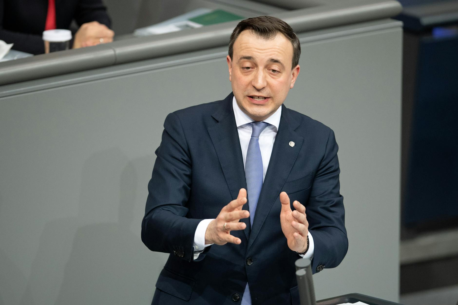 Paul Ziemiak (CDU) war am Donnerstag bei Maybrit Illner zu Gast.