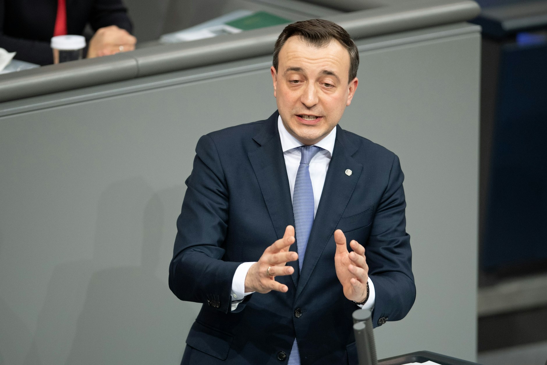 Paul Ziemiak (CDU) war am Donnerstag bei Maybrit Illner zu Gast.