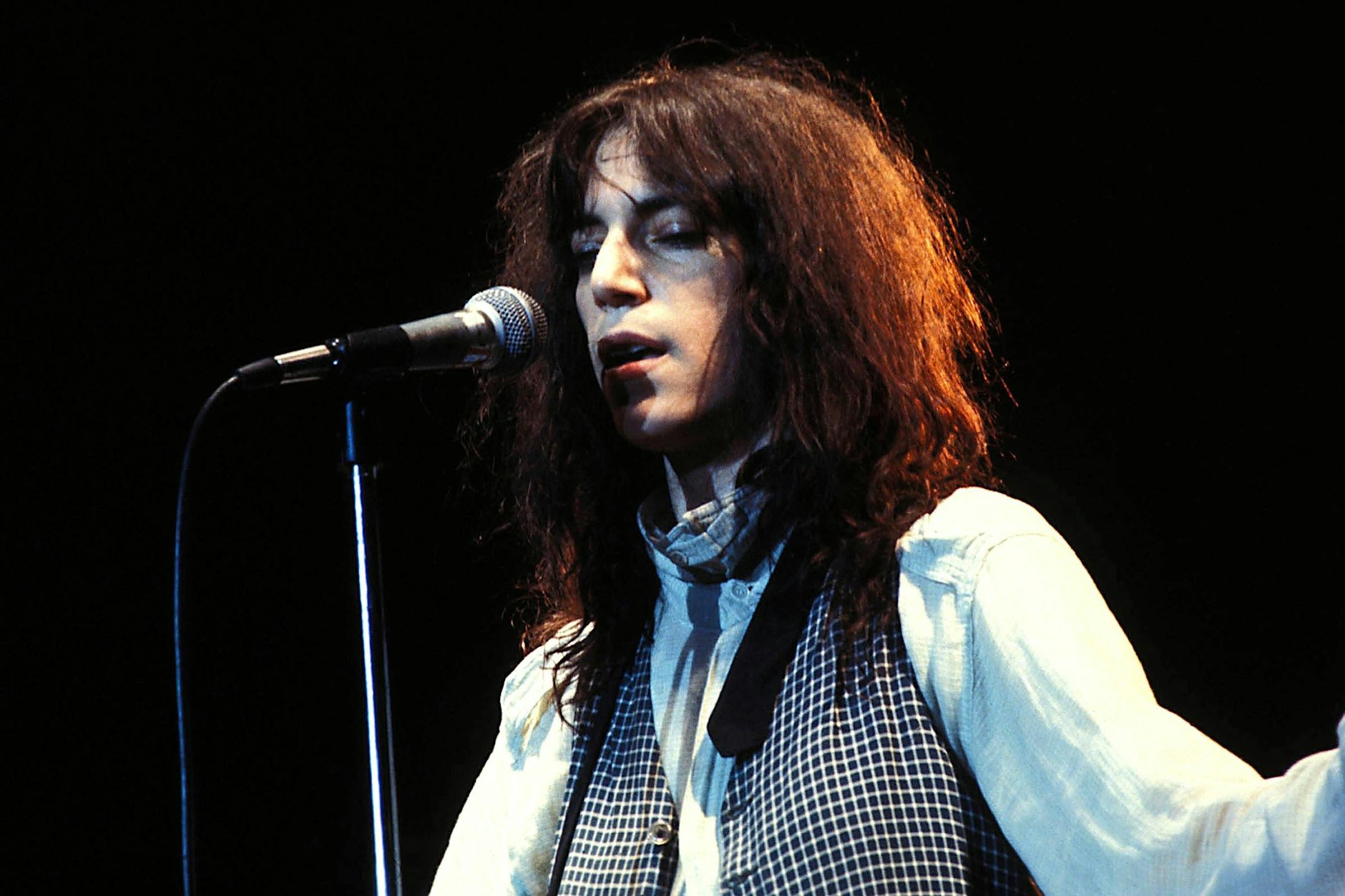 Patti Smith bei einem Auftritt im Jahr 1978