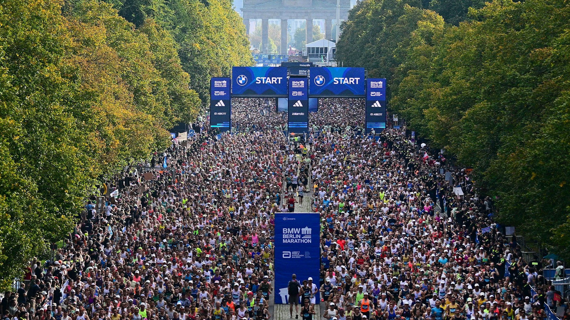 Tausende Läufer gingen beim Berlin-Marathon am vergangenen Sonntag auf die Strecke.