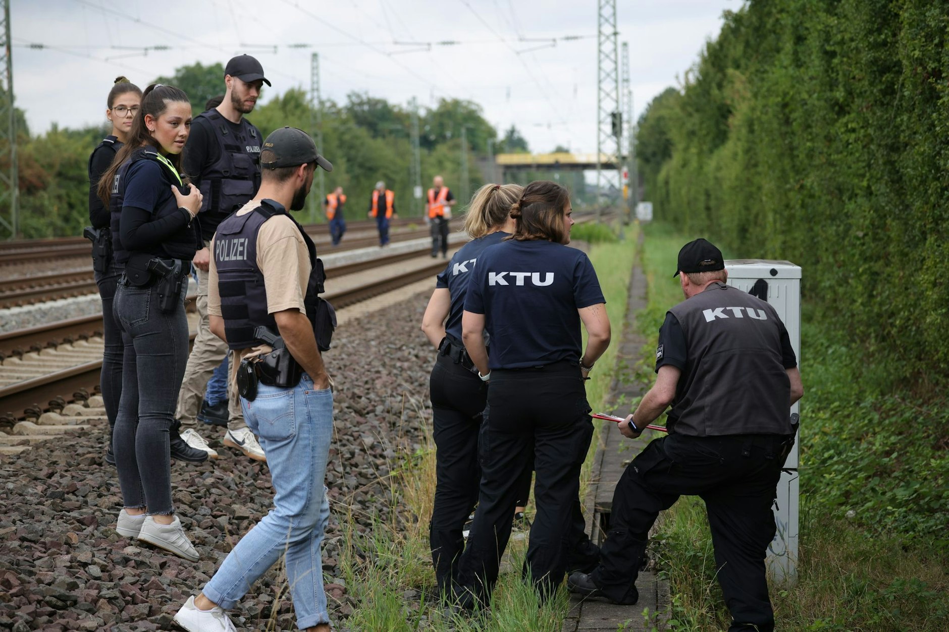 Auf die wichtige Nord-Süd-Strecke der Deutschen Bahn wurden im Sommer mehrere Brandanschläge verübt.