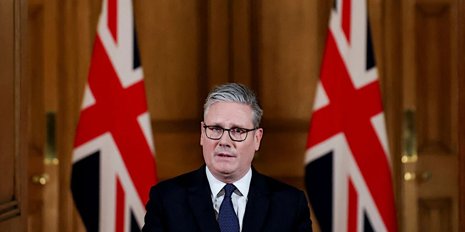 Der britische Premierminister Keir Starmer