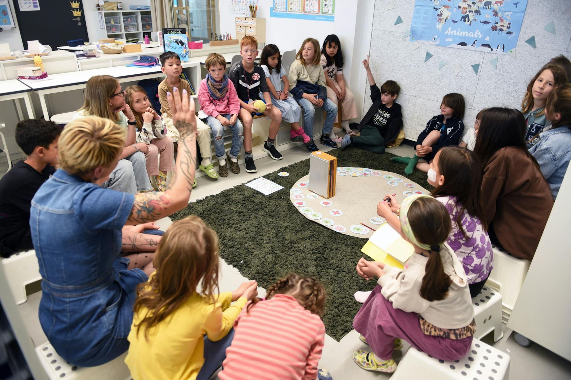 „Langsam, leise, friedlich, freundlich“ – das sind die vier Grundprinzipien, an die sich jeder halten muss.