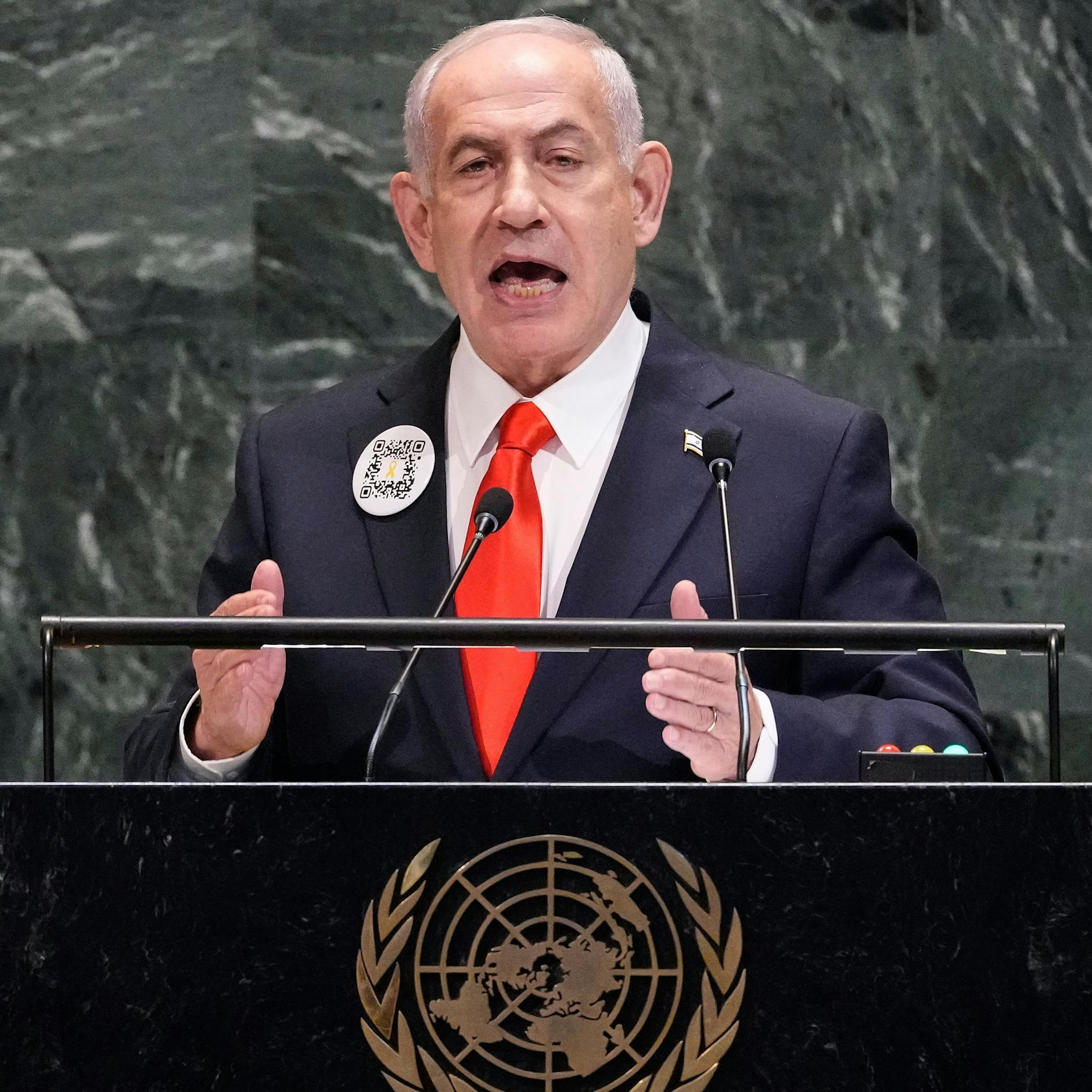 Image - Netanjahus UN-Rede: Attacke auf Westen wegen Palästina – „Ermordung von Juden zahlt sich aus“
